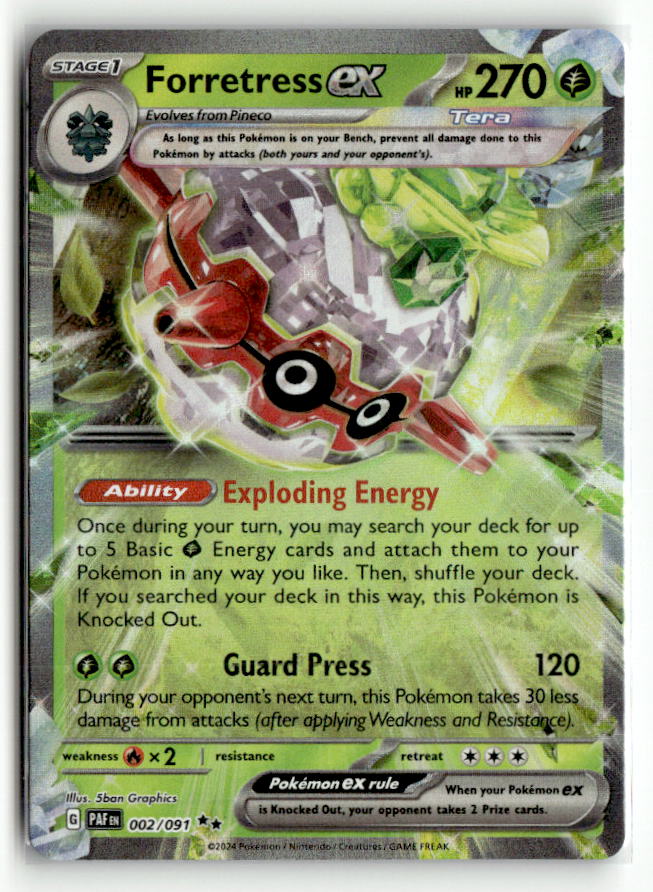 Forretress ex - 002/091