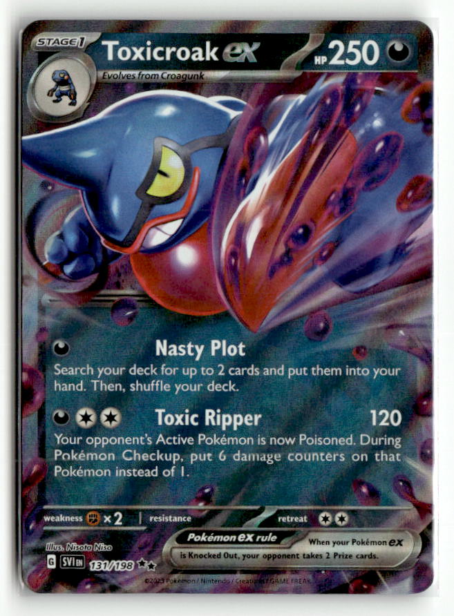 Toxicroak ex - 131/198