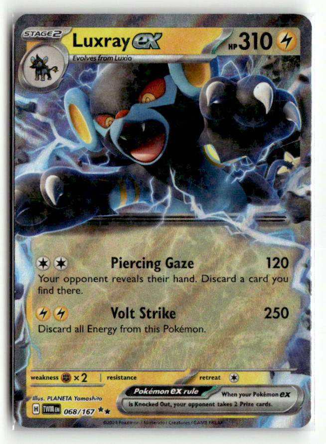 Luxray ex - 068/167