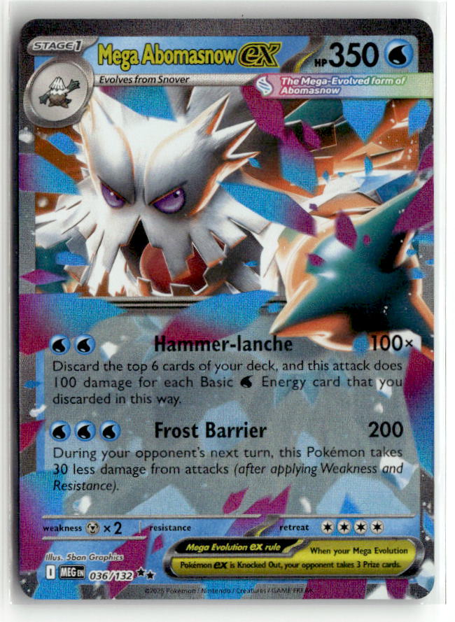 Mega Abomasnow ex - 036/132