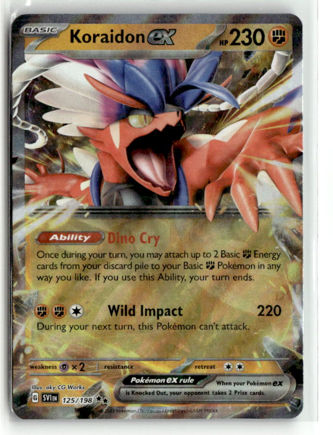 Koraidon ex - 125/198