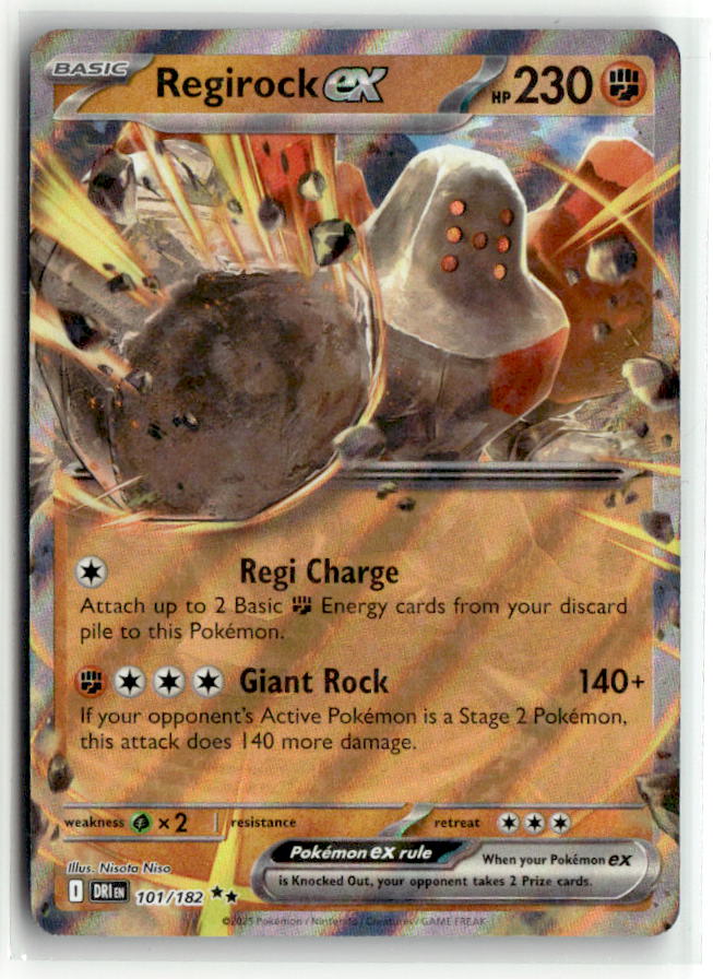 Regirock ex - 101/182