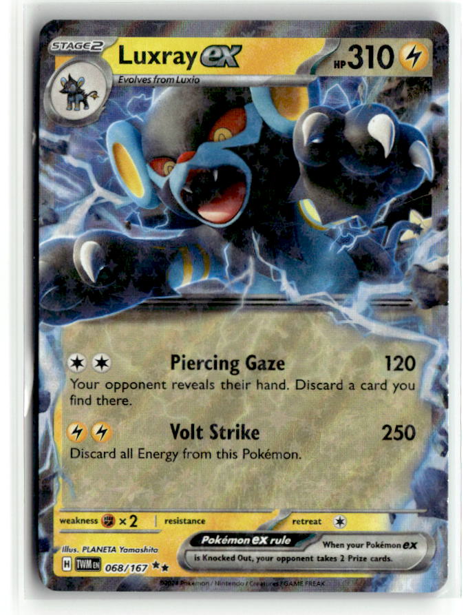 Luxray ex - 068/167