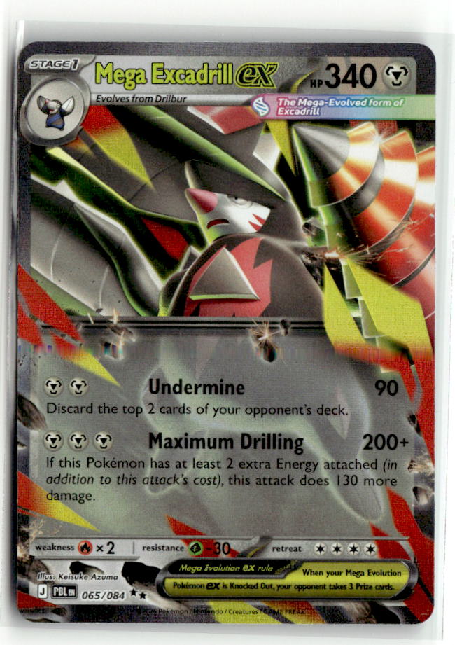 Mega Excadrill ex - 065/084 | Near Mint / English / Holofoil