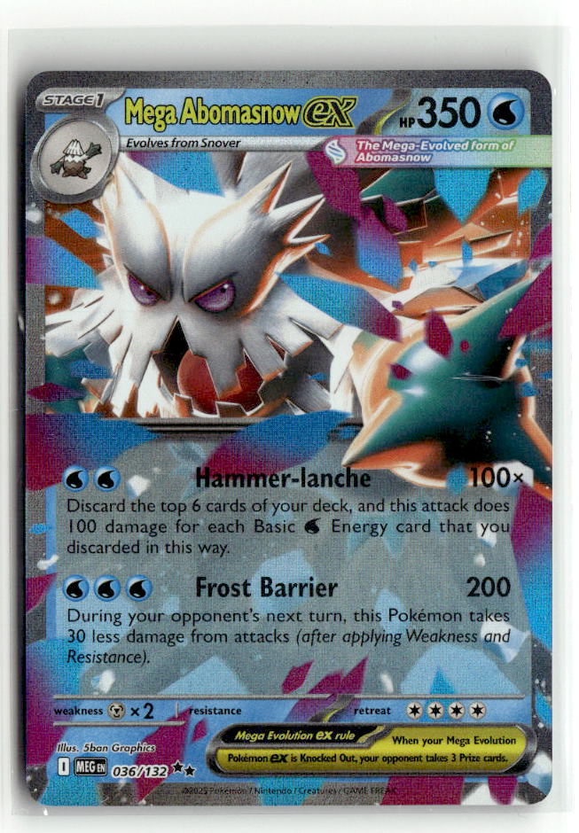 Mega Abomasnow ex - 036/132