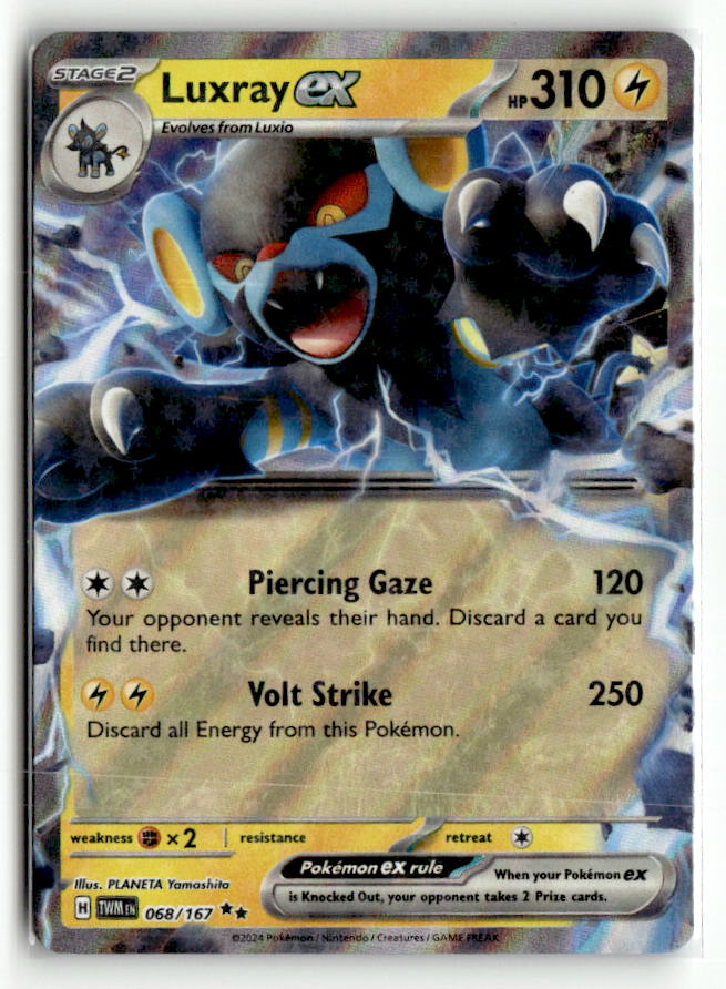 Luxray ex - 068/167