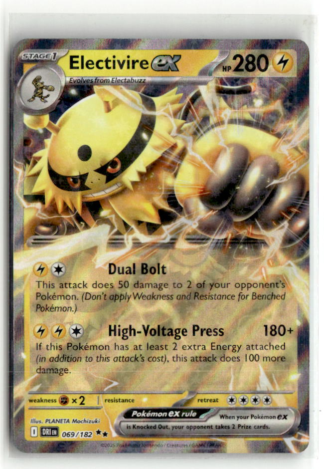 Electivire ex - 069/182 | Near Mint / English / Holofoil