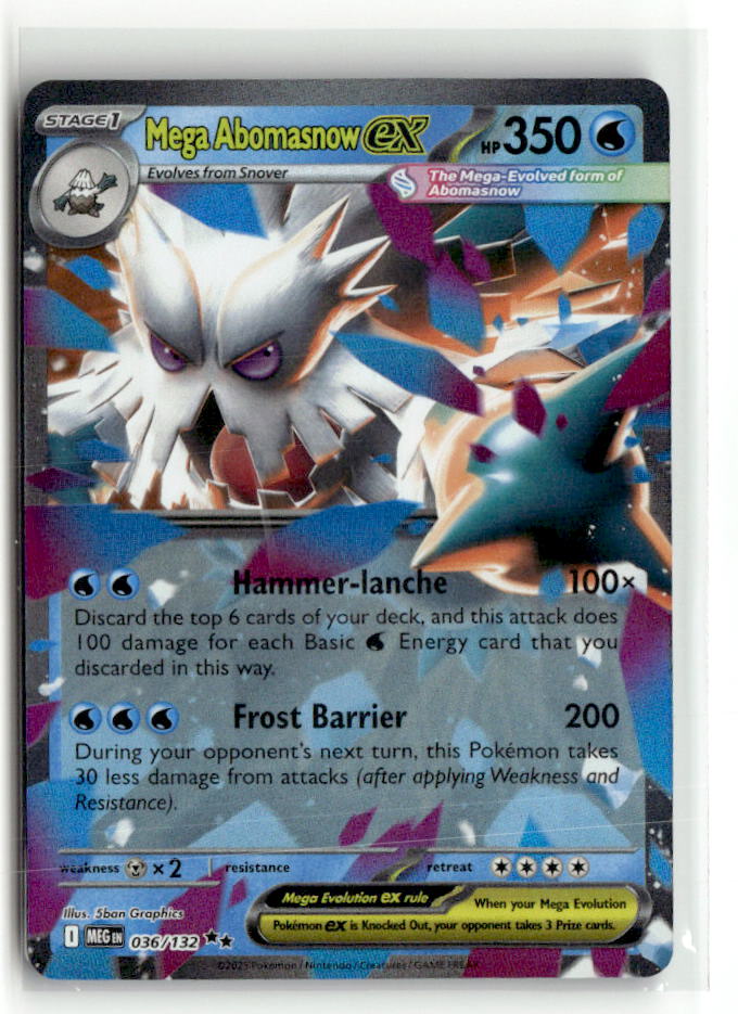 Mega Abomasnow ex - 036/132