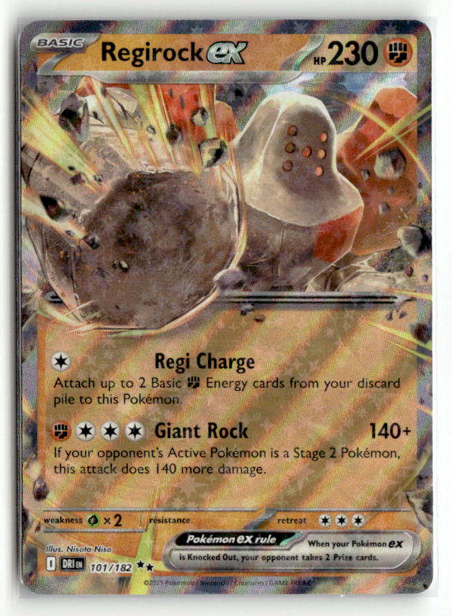 Regirock ex - 101/182