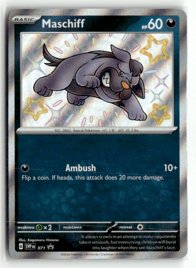 Maschiff - 071 | Near Mint / English / Holofoil