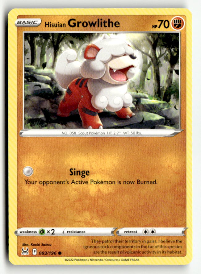 Hisuian Growlithe
