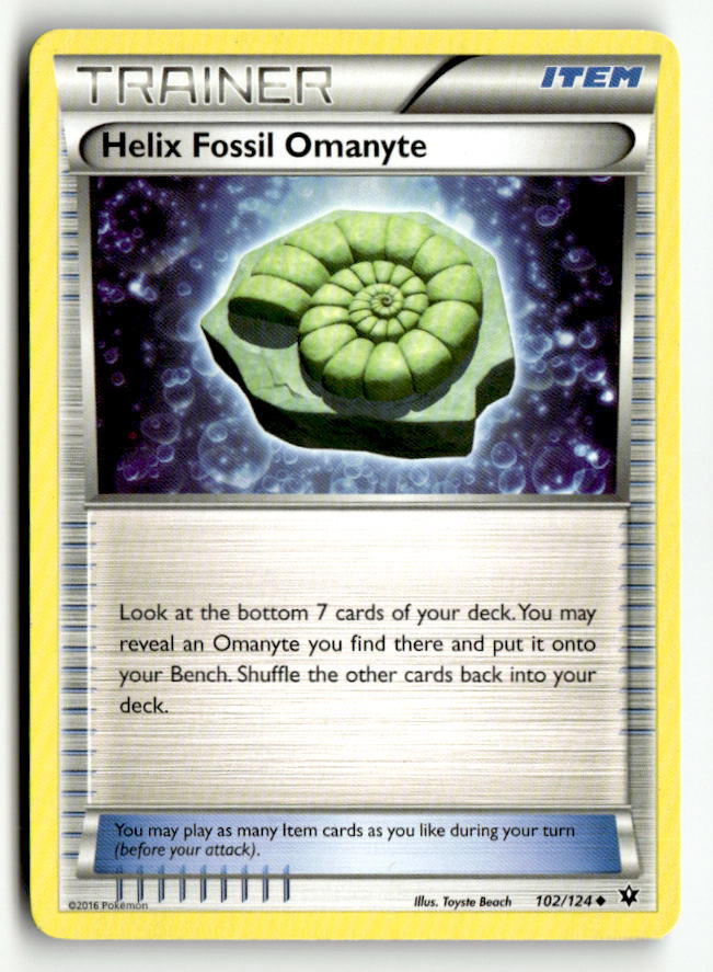 Helix Fossil Omanyte