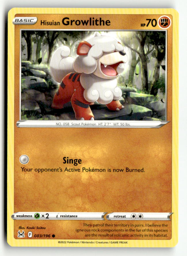 Hisuian Growlithe