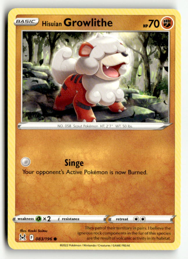 Hisuian Growlithe