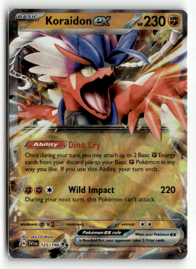 Koraidon ex - 125/198