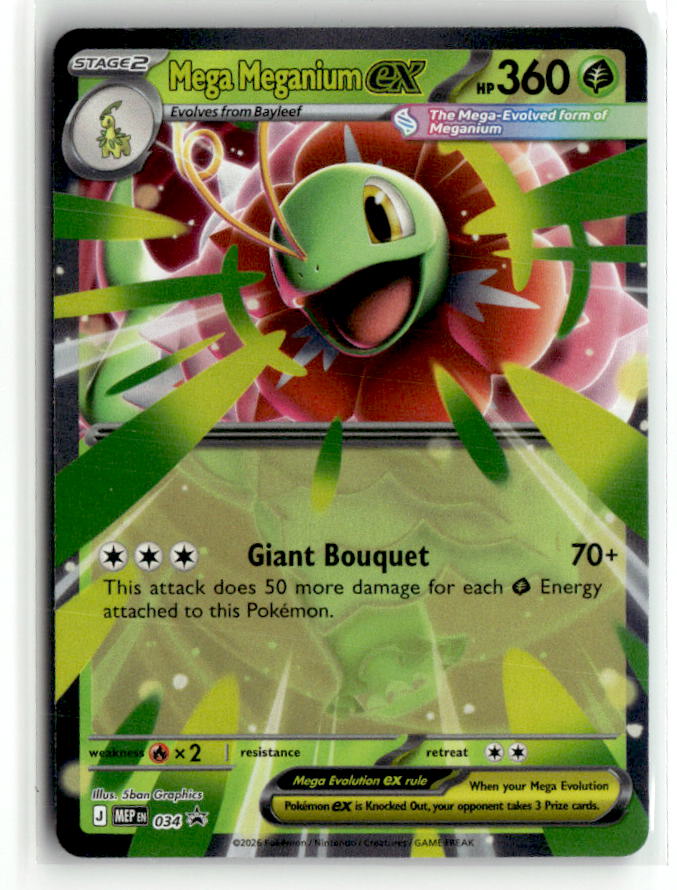 Mega Meganium ex - 034