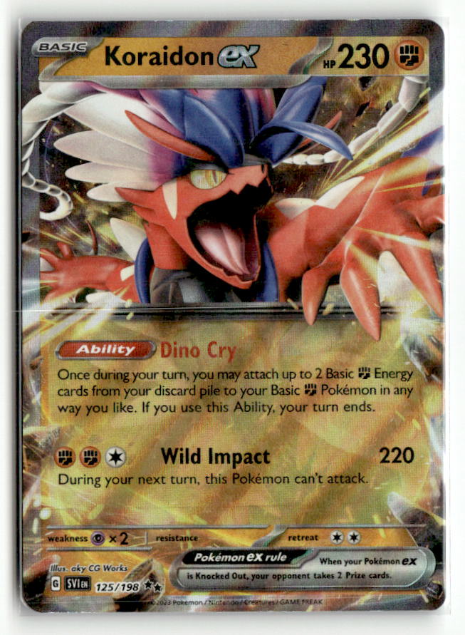 Koraidon ex - 125/198