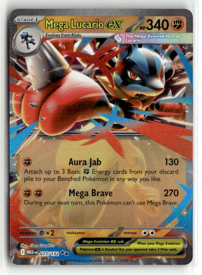 Mega Lucario ex - 077/132