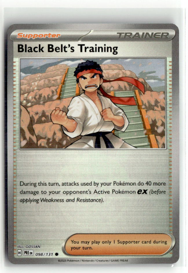 Black Belt's Training - 098/131 (Poke Ball Pattern)