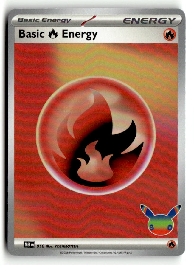 Basic Fire Energy - 010 (30th Celebration)