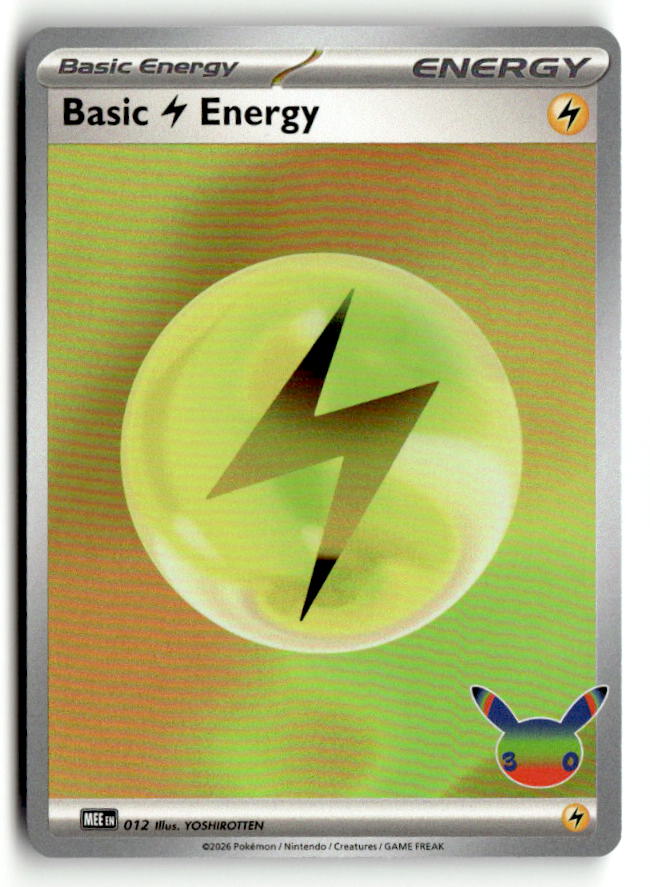 Basic Lightning Energy - 012 (30th Celebration)