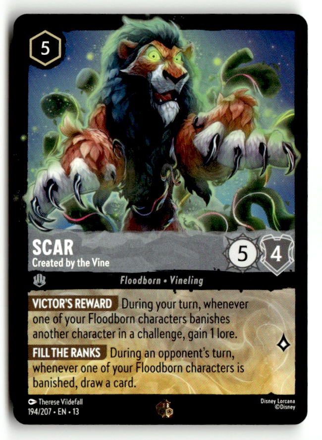 Scar - Created by the Vine | Near Mint / English / Normal