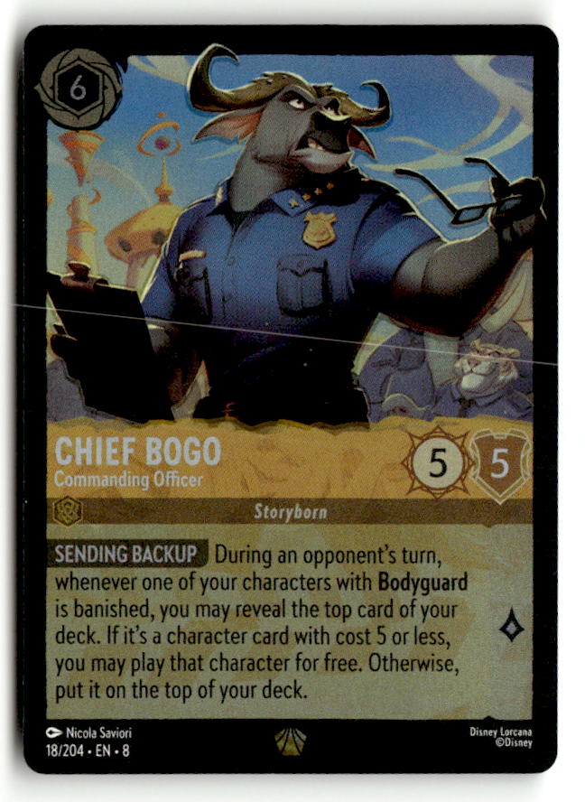 Chief Bogo- Commanding Officer