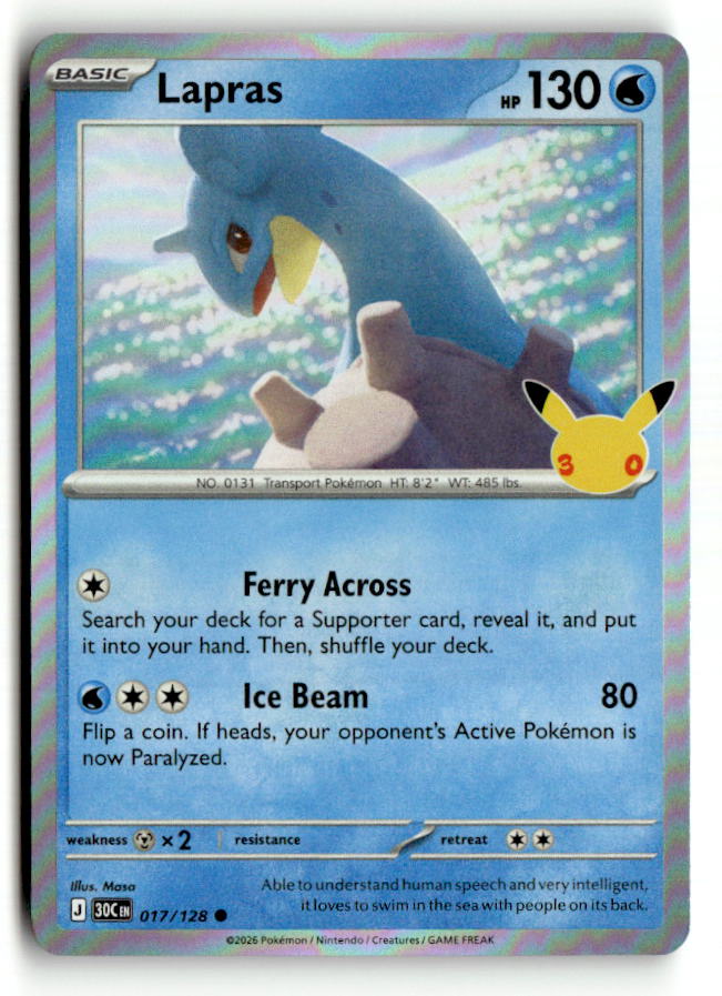 Lapras - 017/128