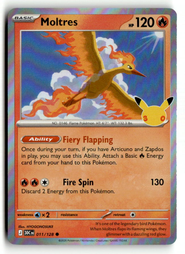 Moltres - 011/128