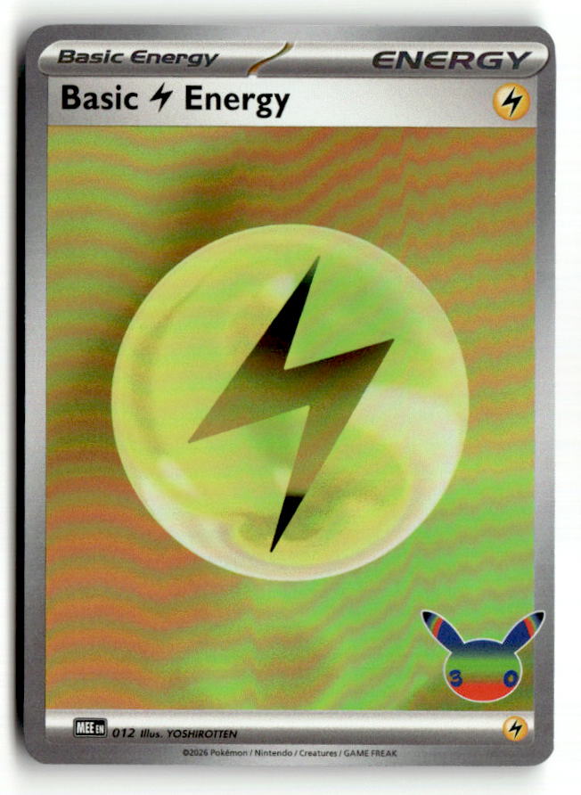 Basic Lightning Energy - 012 (30th Celebration)