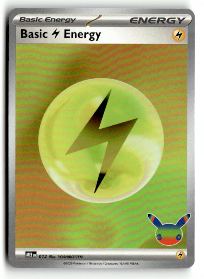 Basic Lightning Energy - 012 (30th Celebration)
