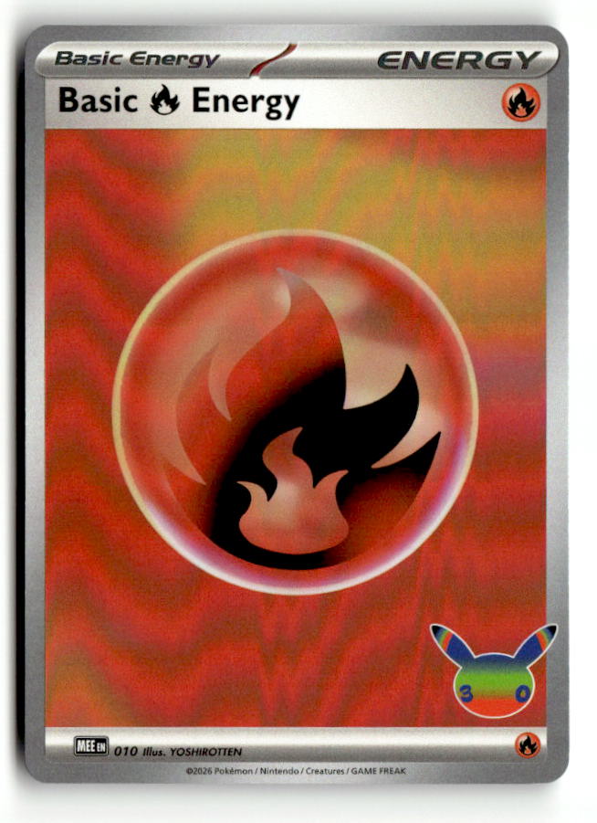 Basic Fire Energy - 010 (30th Celebration)