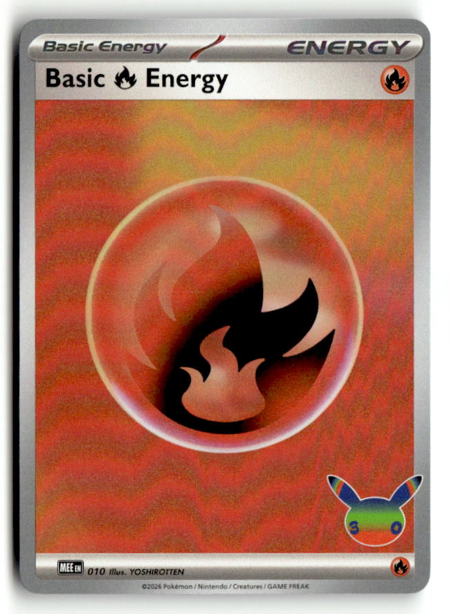 Basic Fire Energy - 010 (30th Celebration)
