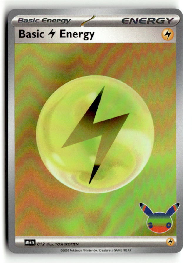 Basic Lightning Energy - 012 (30th Celebration)