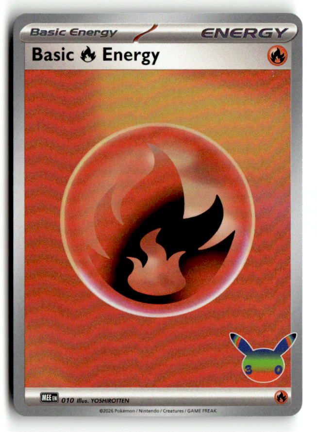 Basic Fire Energy - 010 (30th Celebration)