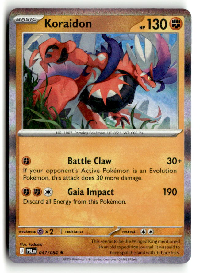 Koraidon | Near Mint / English / Holofoil