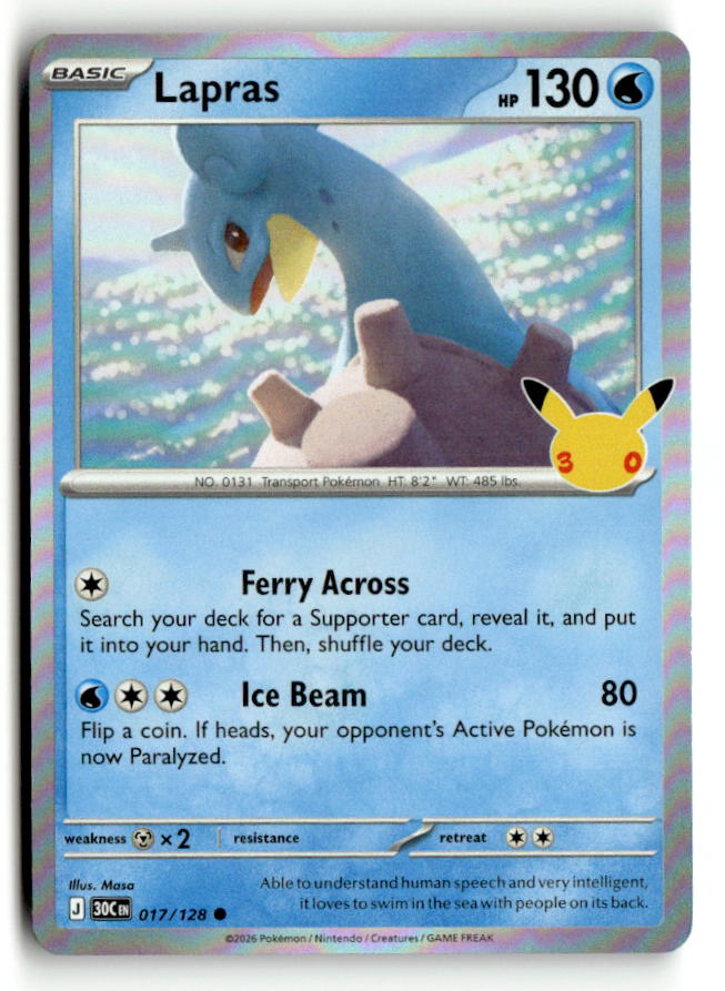 Lapras - 017/128
