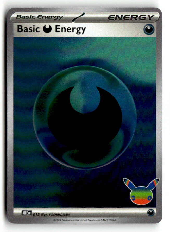 Basic Darkness Energy - 015 (30th Celebration) | Near Mint / English / Holofoil