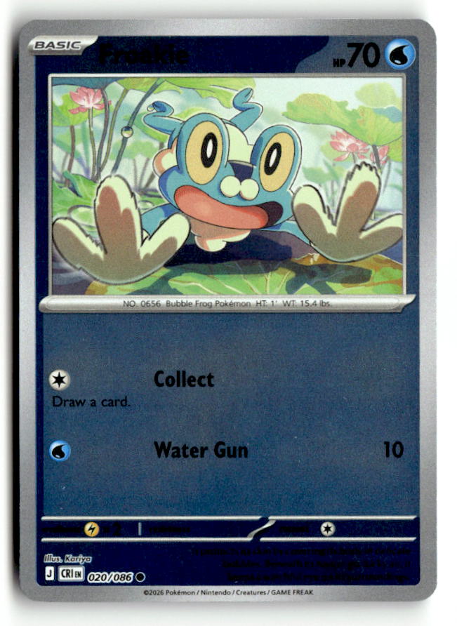 Froakie - 020/086
