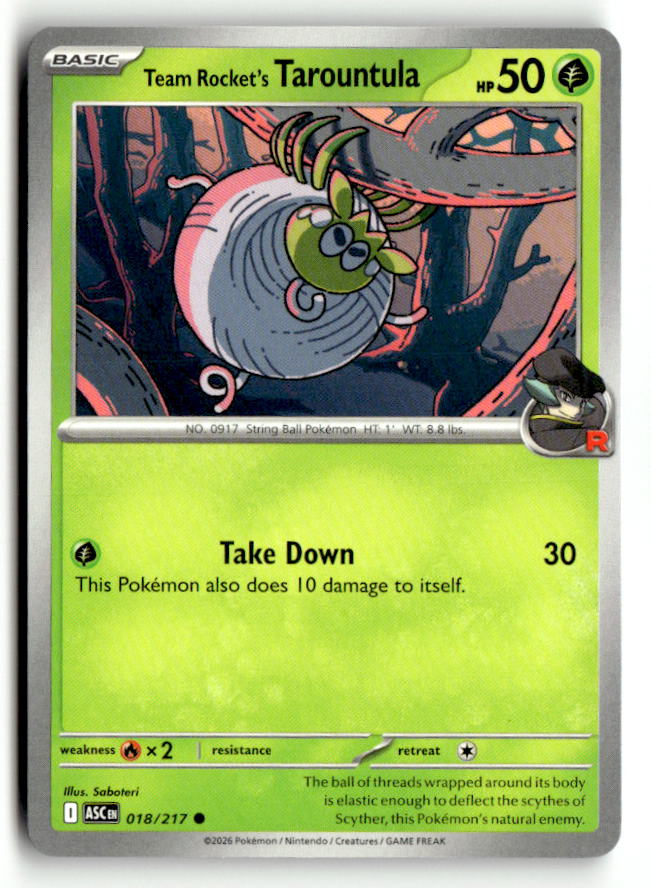 Team Rocket's Tarountula