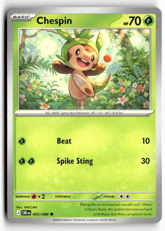 Chespin - 005/086