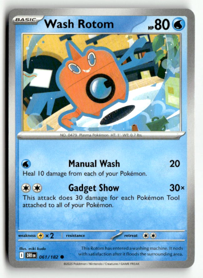 Wash Rotom