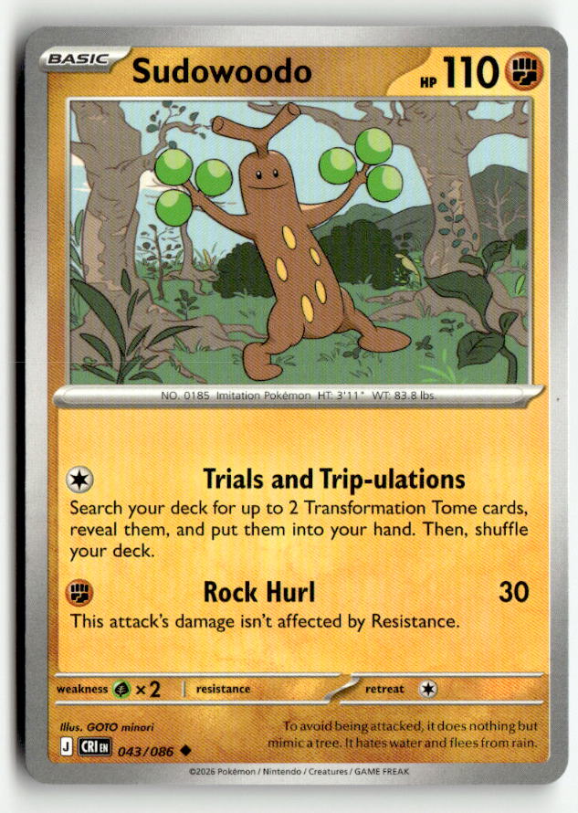 Sudowoodo