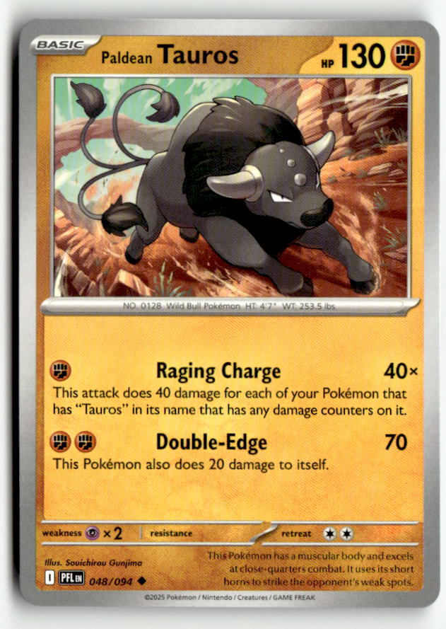 Paldean Tauros