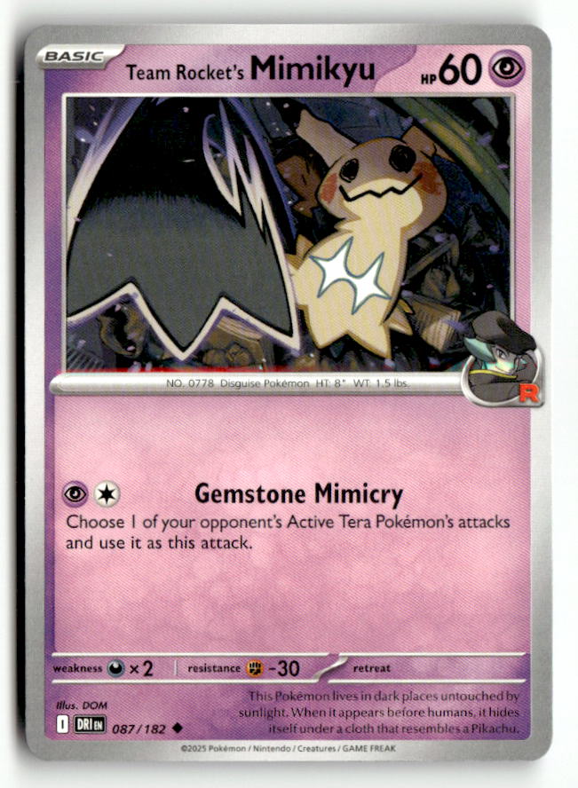 Team Rocket's Mimikyu | Near Mint / English / Normal
