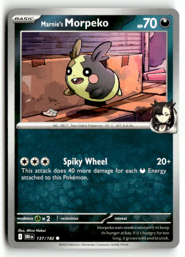 Marnie's Morpeko | Near Mint / English / Normal