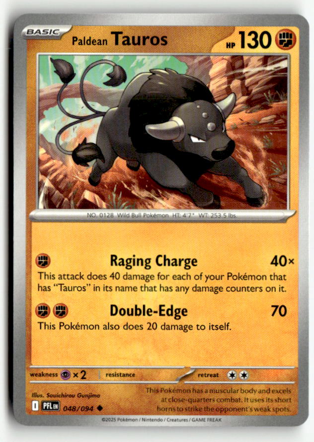 Paldean Tauros