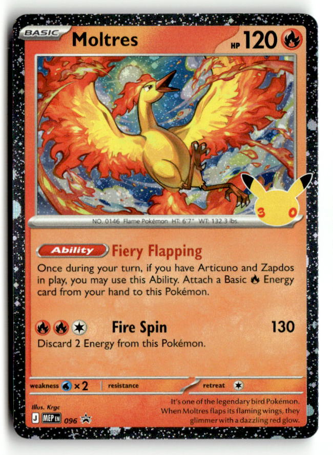 Moltres - 096 (30th Celebration)