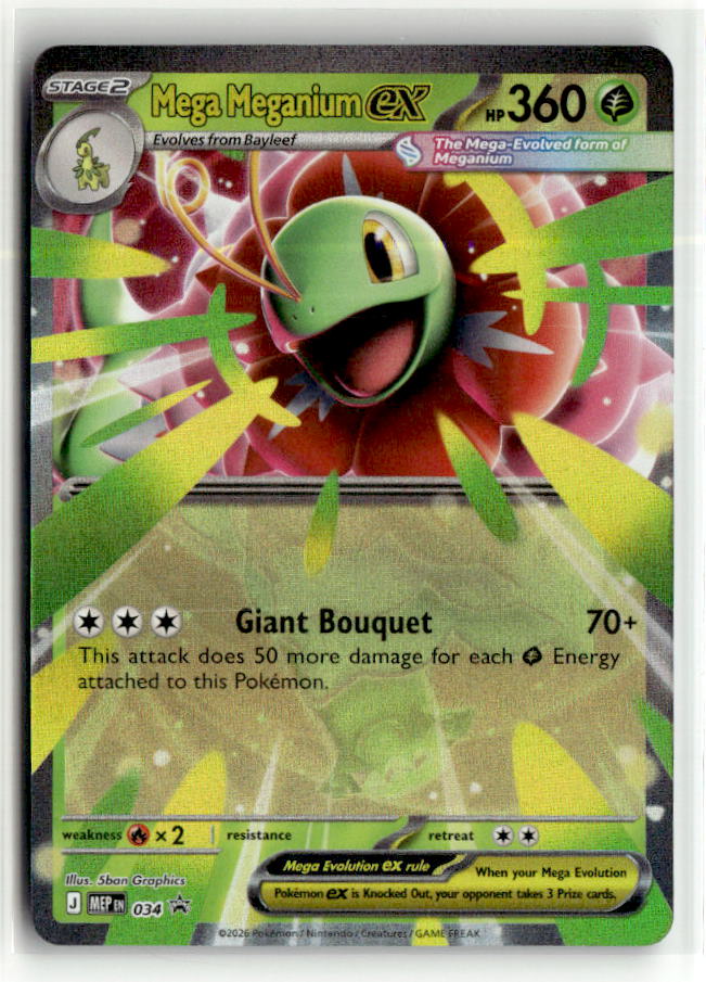 Mega Meganium ex - 034