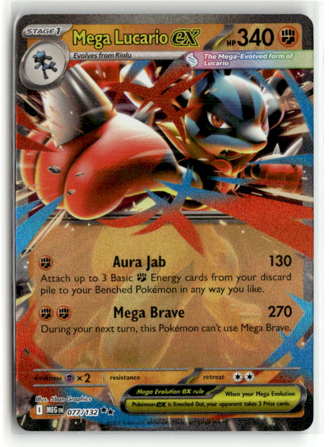 Mega Lucario ex - 077/132